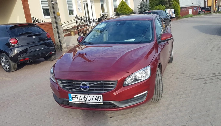 Volvo S60 cena 46000 przebieg: 87000, rok produkcji 2014 z Przedbórz małe 154